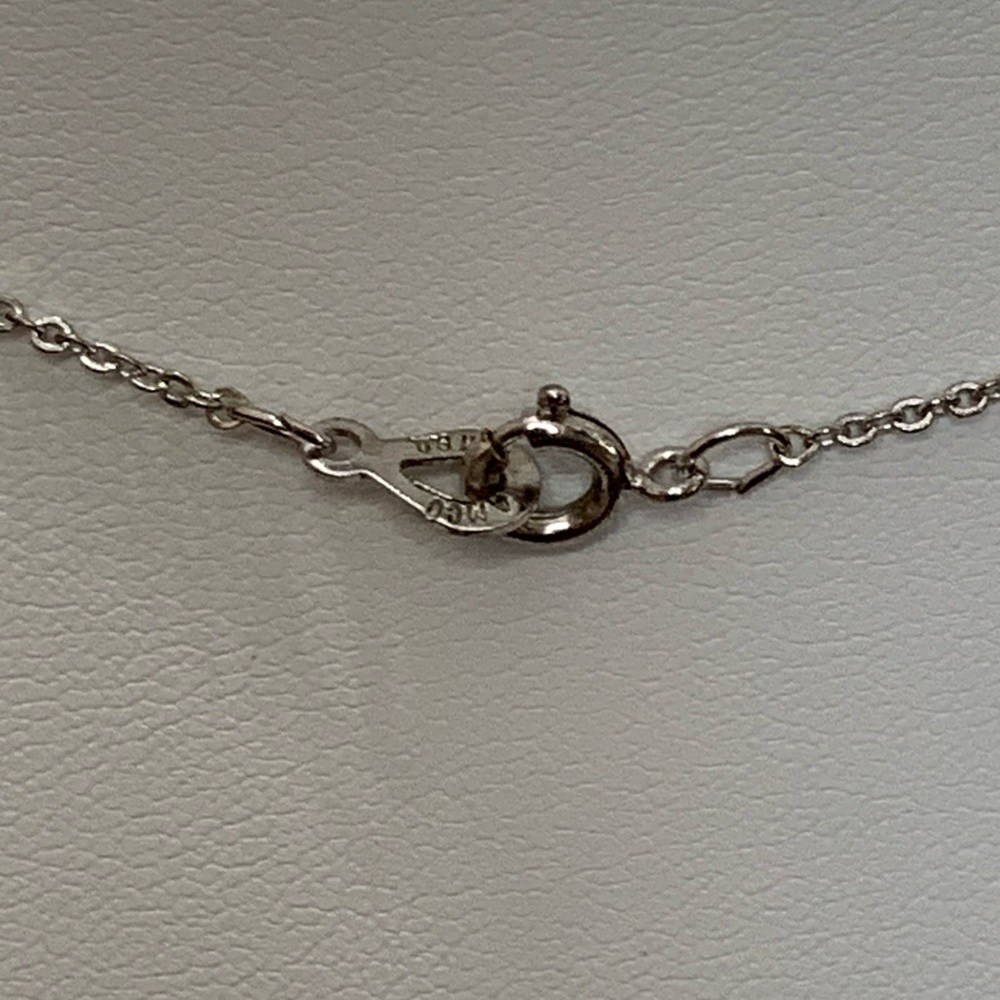 Vintage AMCO 14K Gold Overlay Pearl Pendant Necklace - Picture 5 of 6